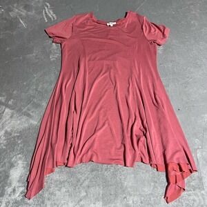 Umgee Tunic Top Womens Large Asymmetric Draped Boho‎ Western Fairy Hippie USA